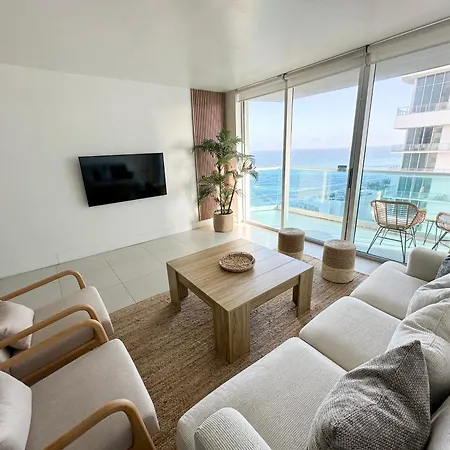 Ferienwohnung Departamento Frente Al Mar Con Salida Directa A Playa.